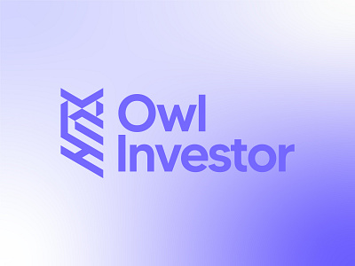 Owl Investor animal animal logo bird brand branding finance financial fintech invest investment logo mark owl tech technology
