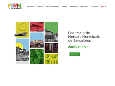 FEMM - website design collageart concept design digital design graphic design ui artist ui design ux design web design website design