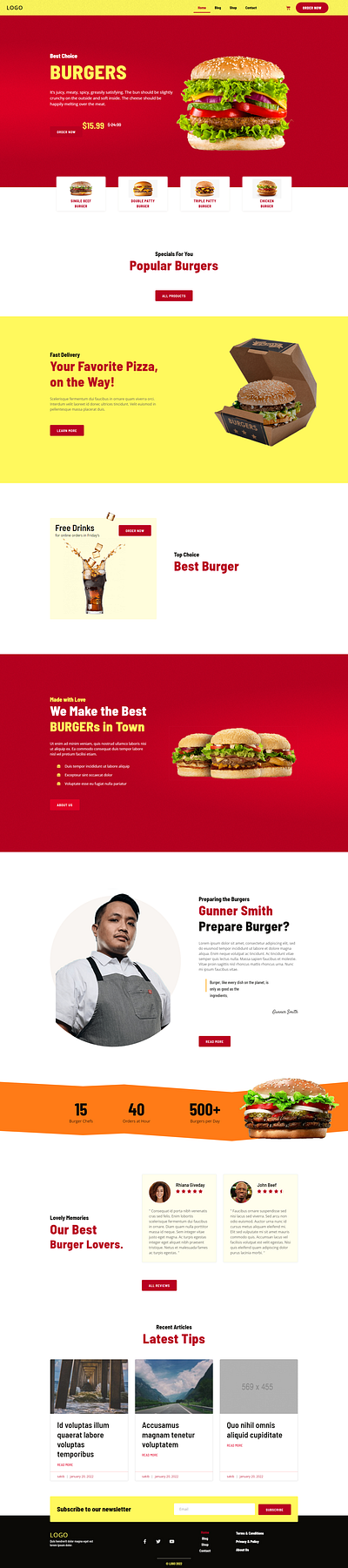 Delicious Burger Store Wordpress Website burger burger store burger website delicious ecommerce store elementor elementor pro food store food website modern store modern website responsive design website website design woocommerce store wordpress wordpress developer