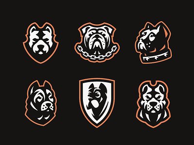Dogs / Royalty-free dog logo