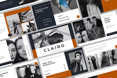 Clairo - Business PowerPoint Template app branding creative design editorial illustration keynote multipurpose powerpoint presentation template