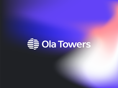 Ola Towers | Final logo branding branding and identity crypto logo identity branding investors logo design logo design branding logotype real estate sea tower