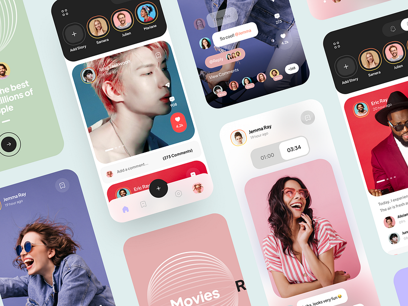 Browse thousands of Social Media App images for design inspiration ...