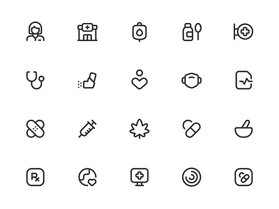 Myicons✨ — Health, Medicine vector line icons pack design system figma figma icons flat icons icon design icon pack icons icons design icons library icons pack interface icons line icons sketch icons ui ui design ui designer ui icons ui kit web design web designer