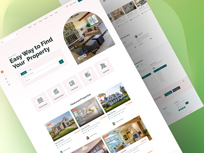 Rello - Real Estate Template corporate creative design envytheme landing page real estate agent web design webdesign website website design