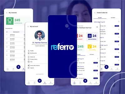 Medical Mobile App app branding clinic consultancy design doctor landing page medical mobile app ui ux