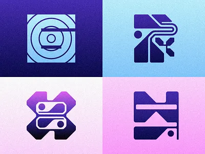 6 7 8 9 - 36 Days #09 36daysoftype alphabet challenge design font gradient graphic design illustration lettering logo logo design number 6 number 7 number 8 number 9 type design typography vector