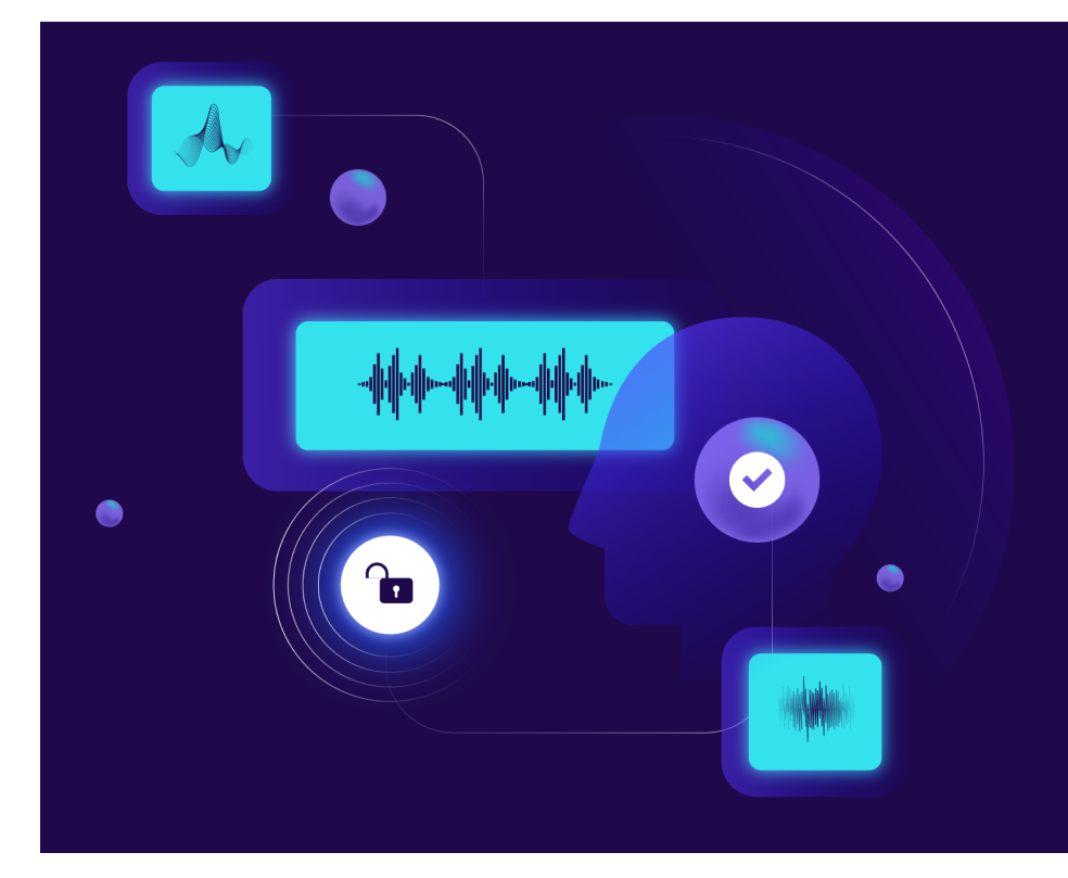 Voice Biometrics Animation ai animation illustration sound technology voice voice recognition