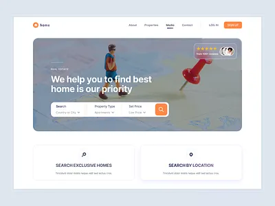 Real Estate Agent (Agency)👌 agency branding building clean design graphic design house property property management property website real estate real estate agency real estate website realestate realtor residance ui uidesign ux web design