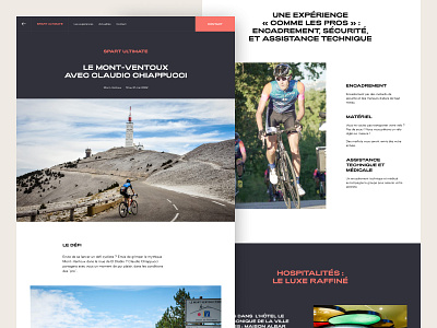 Spart Ultimate animation bike cycle graphic design illustration landing page layout lottie qwl sport ui ux web web design webflow website