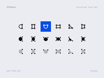 Universal Icon Set | 1986 high-quality vector icons 123done clean figma glyph icon icon design icon pack icon set icon system iconography icons minimalism symbol universal icon set user interface vector icons