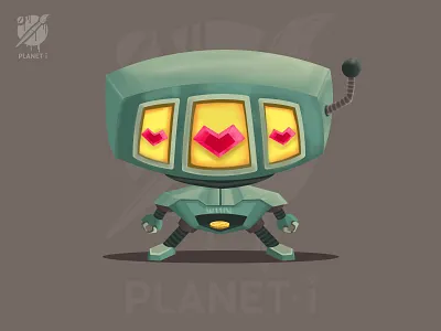 W11N BOT... bot charecter design illustration machine robot si fi character slot machine slot toy toy