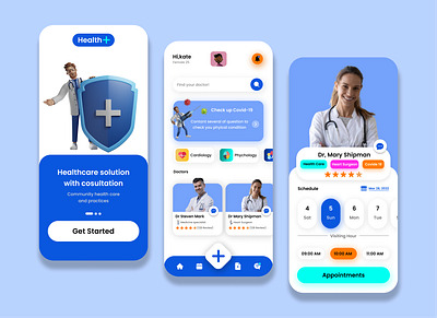 health app design ui ux