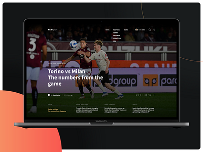 NEWsport - Desktop article dark desktop football formula 1 information news snooker sport tennis ui ux website www