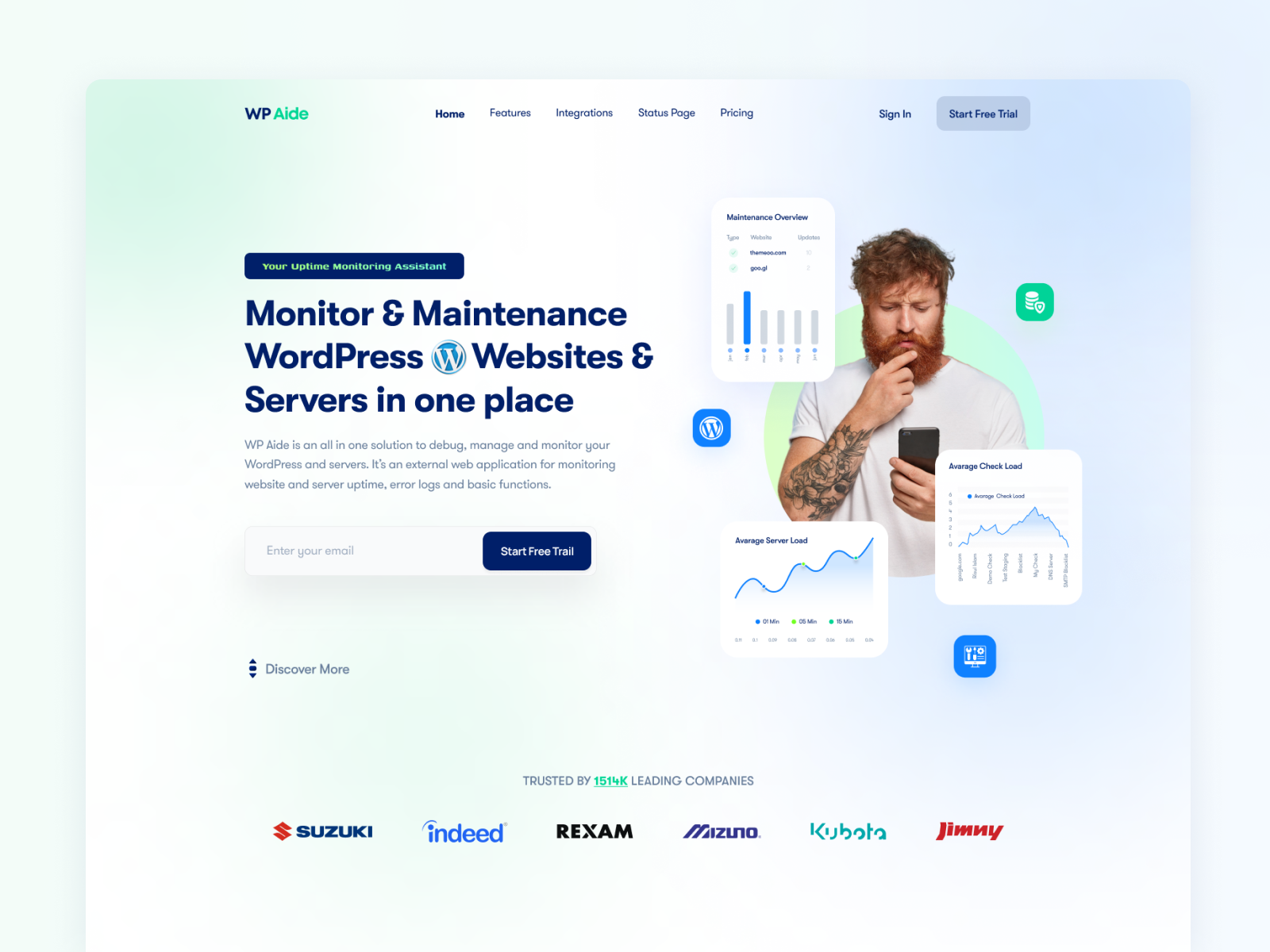 Example of Website UI UX Design Using Figma