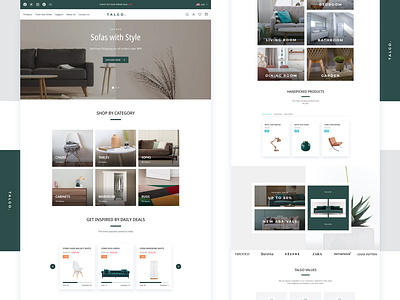 Talgo - E-Commerce Website categories clean design e commerce e store figma furniture furniture store homepage interior design interior landing page interiors landing page minimalist sofa ui design ux design web design website website design wordpress