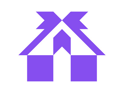 House arrow branding design home house identity logo mark monogram symbol
