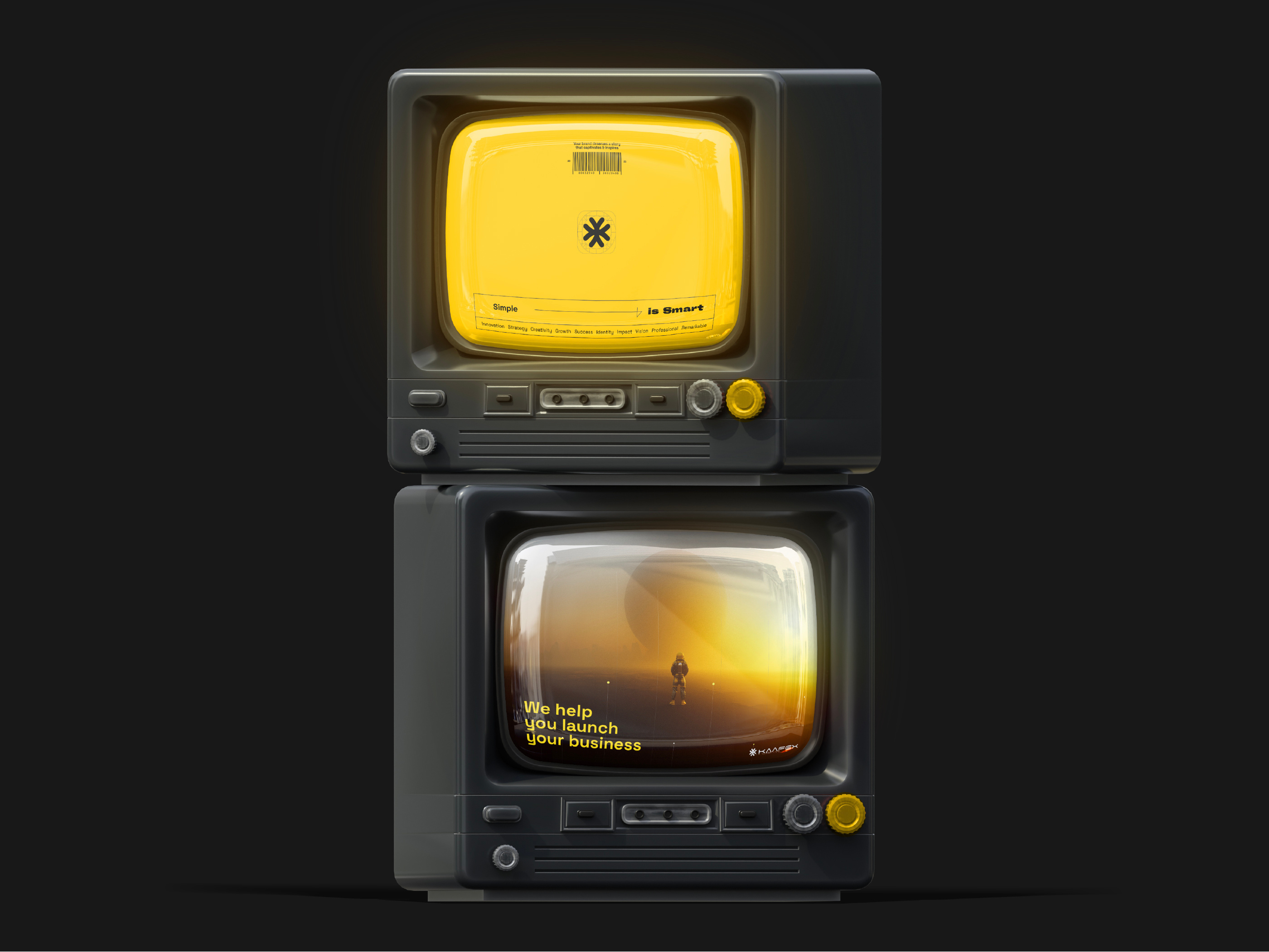 Kaafex - Branding ai animation branding graphic design illustration logo motion design ui ux