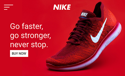 Nike Landing Page UI Design Concept figma landingpage ui uiux ux webdesign website