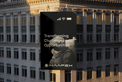 KAAFEX -TRANSFORMING animation branding graphic design logo