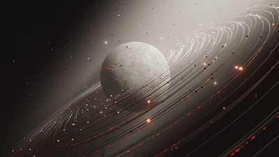 space scene 3d animation cgi motion graphics space