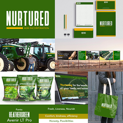 Nurtured Agri Incorporation Brand identity brand design brand identity brand identity designer graphic design graphic designer logo design logo designer logo designers visual identity visual identity designer