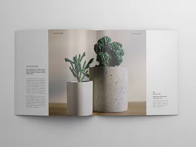 Portfolio / Catalog Template brand brand identity brochure catalog catalogue company editorial fashion indesign layout lookbook magazine media minimal modern multipurpose portfolio product square template