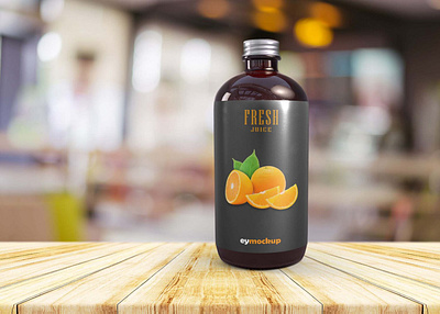 Free Juice Bottle Mockup bottle download free free mockup juice mockup new psd psd mockup