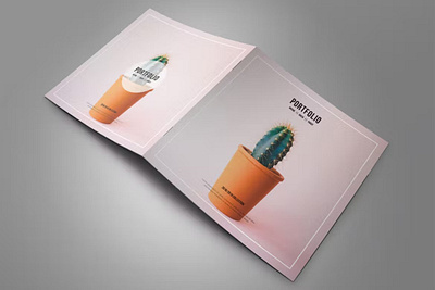 Portfolio / Catalog Template brand brand identity brochure catalog catalogue company editorial fashion indesign layout lookbook magazine media minimal modern multipurpose portfolio product square template