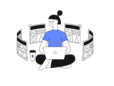 Work in progress desigh design figma illustrator vector web design website