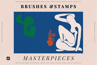 Masterpieces Stamp abstract aesthetic ages antiquity art body david expressionism line line art matisse middle nature nude poster poster design poster template stamp stamps women