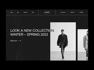 E-commerce home page design figma ui webpage