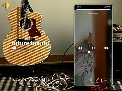 Idea of the week #31 amp guitar ios iphone mobile music record recording sound