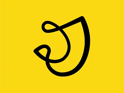 J black design elastic graphic design j j logo letter design letter j letters line art line logo logo logo design logocreation logodesign logos minimalistic sandro vector yellow