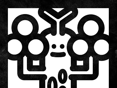 My friend, Sudowoodo. character geometric geometry halftone homage illustration pokemon sudowoodo texture