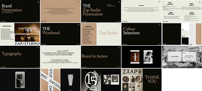 ZAP STUDIO branding graphic design