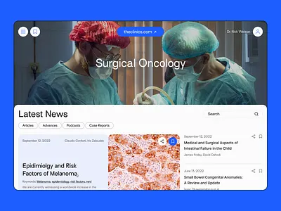 Medical Website app design bright design design illustration medicine redesign ui uidesign uxdesign webdesign