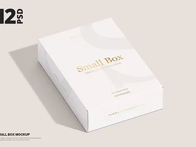 Small Box Mockup box cabel candy cards gift mailing box makeup mockup modern package packaging parcel small small box mockup webandcat