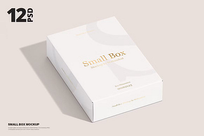 Small Box Mockup box cabel candy cards gift mailing box makeup mockup modern package packaging parcel small small box mockup webandcat