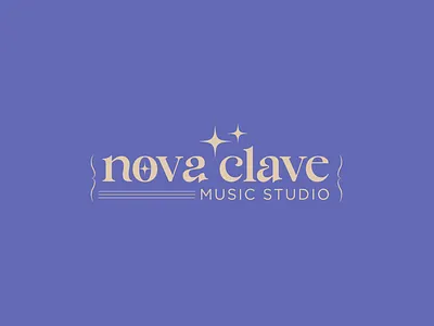 Nova Clave Music Studio Logo graphic design logo