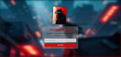 Ninja Clan Subscribe landing page community creativeprofessionals digitalcontent graphicdesign subscriptionservice