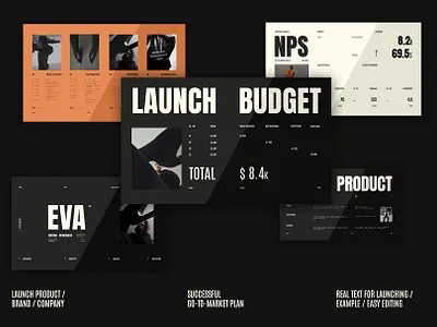 LAUNCH & PROPOSAL | ÉVA & CANVA - PRESENTATION TEMPLATE brand brand design brand guide brand guide template brand guidelines brand strategy branding graphic design guide guide design logo marketing