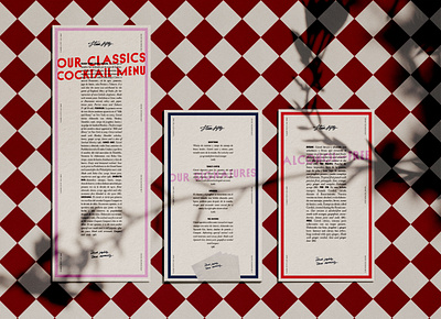 Floor Fifty - Menu design branding design graphic design illustrator menu menu design restaurant