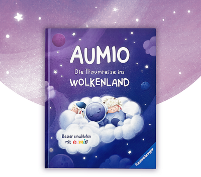 Aumio- Picture Book astronaut book character children book drawing illustration kids book picture book procreate space universe