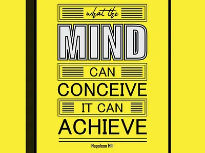 Typography poster typography