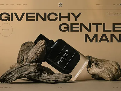 Luxury Perfume Website Design brand identity digital store e commerce fashion branding immersive experience interactive ui landing page modern web perfume platform perfume website premium feel product focus typography ui design ui inspiration user friendly ux design ux ui web design website