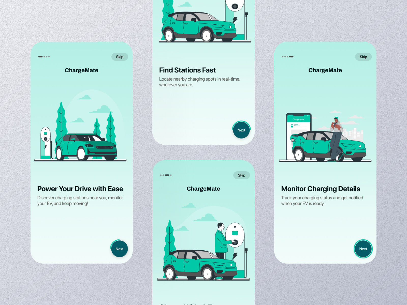 Onboarding Mobile App Ui by UI Ants on Dribbble