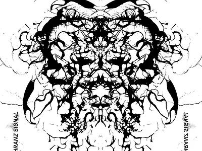 Schranz Signal by Bitsy [Hard techno music cover] cover cover art graphic design music cover music poster poster