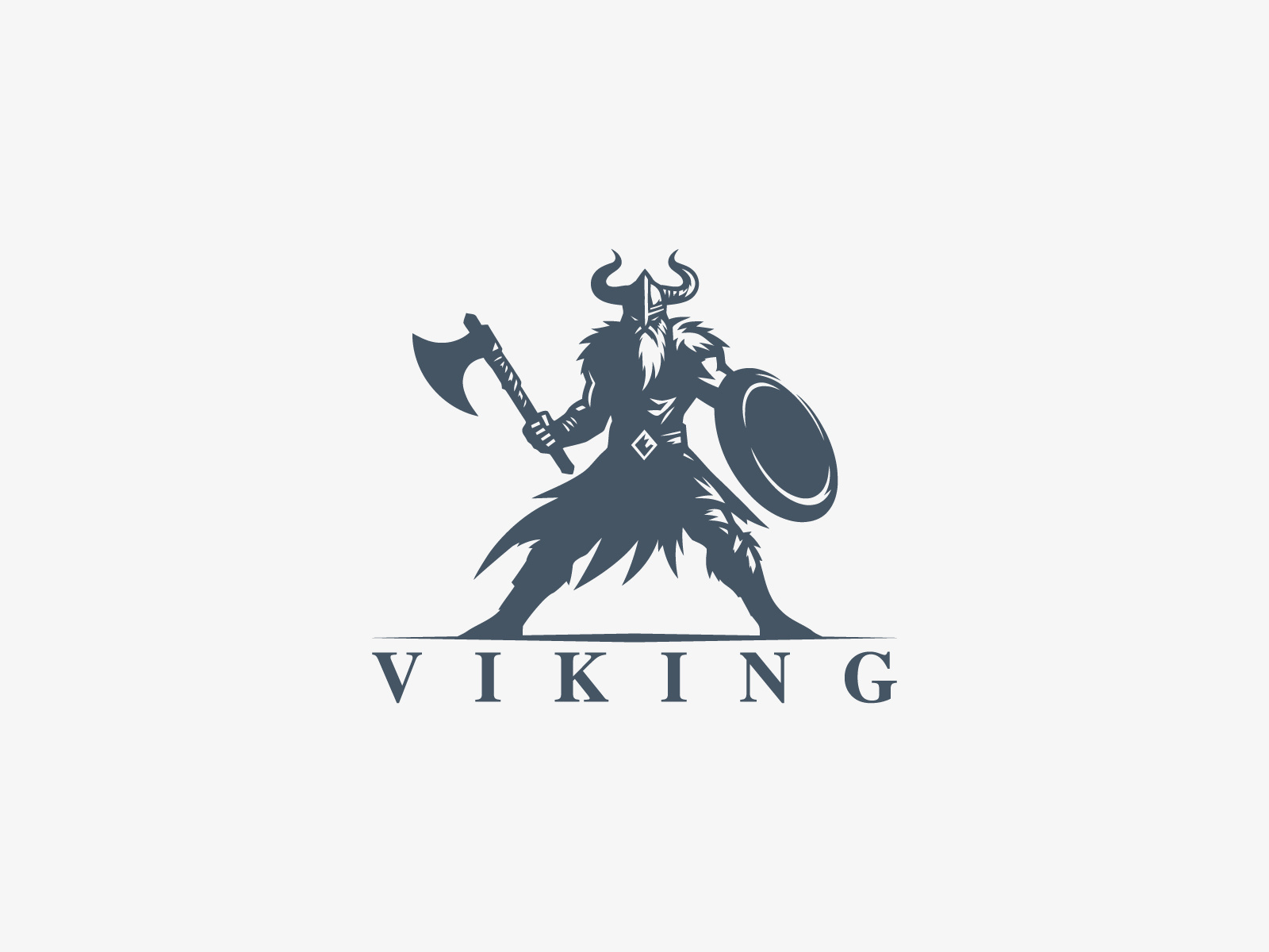 Example of We Will Create Custom Viking Logo