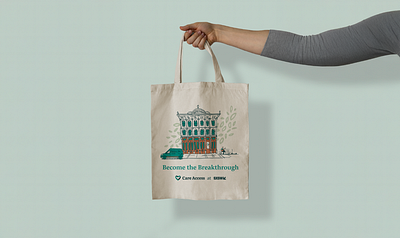 SXSW '25 Illustration for Exhibitor Tote branding design event swag graphic design illustration sxsw sxsw25 tote ui